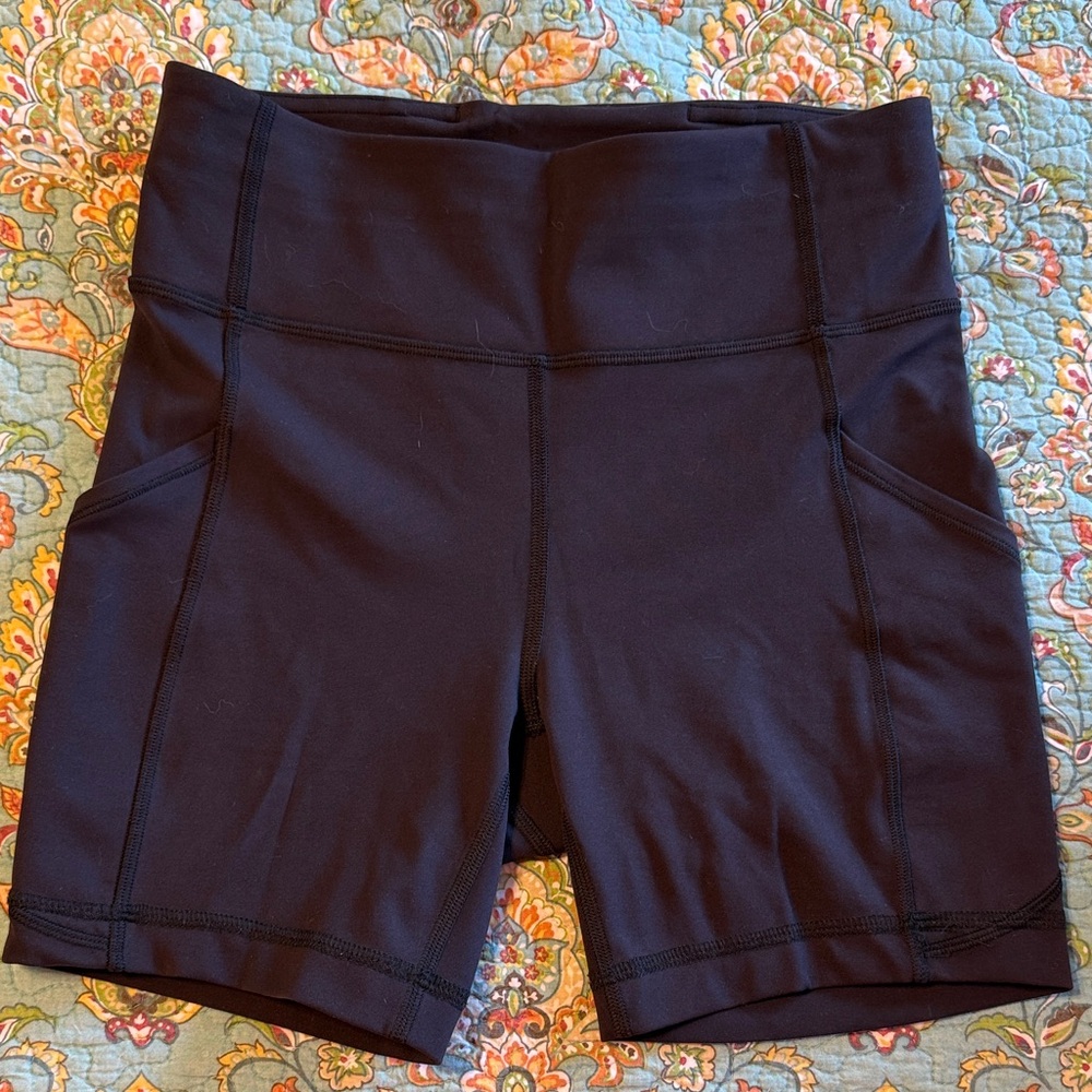 lululemon athletica wunder train high rise short pockets